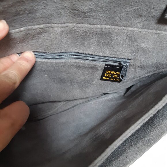 Genuine Eelskin shoulder purse and wallet (Sold as set) - Picture 14 of 15